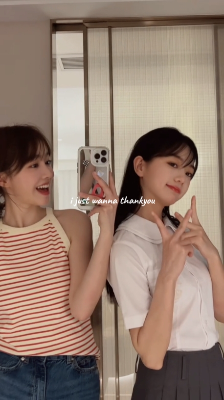 with bestie