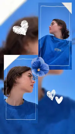 blue