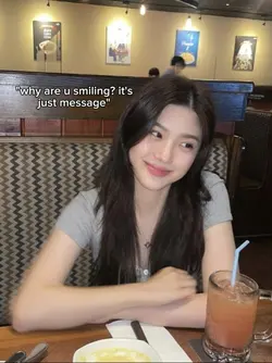 why are u smiling 