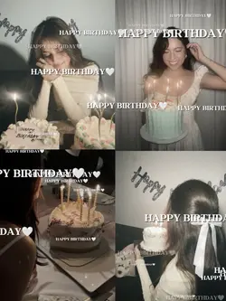 birthday aesthetic 