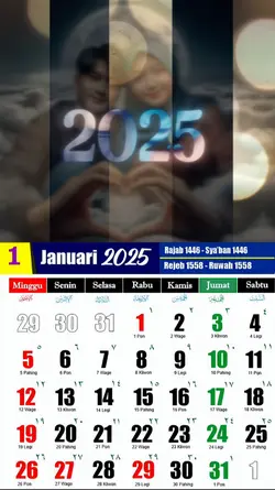 Calender 2025