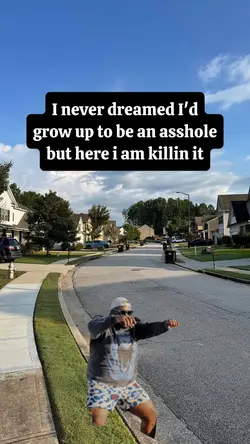 I never dreamed I'd