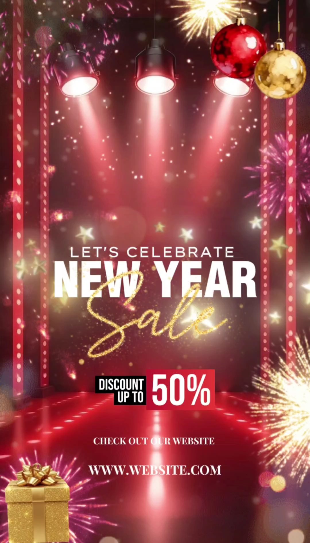 New year sale