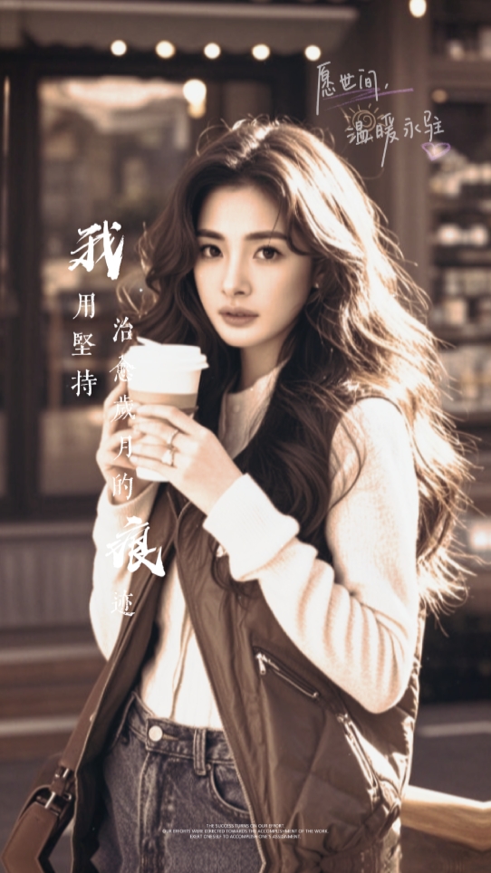 用生活治愈着生活 |  替换照片即可