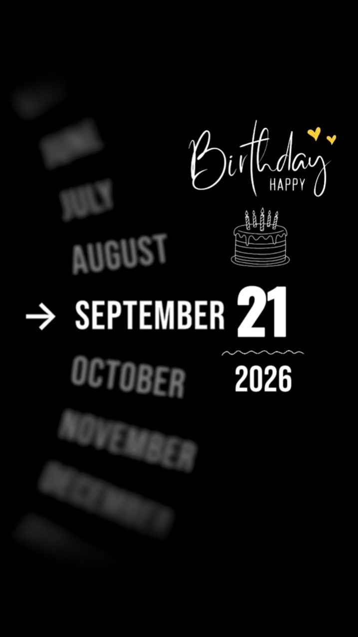BDAY DAUGHTER 21 SEP