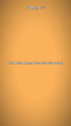 Du suchst mich