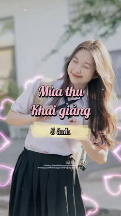 Khai giảng đi học