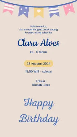 undangan ulang tahun
