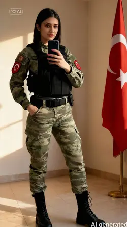 asker kız şablonu 