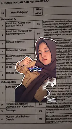 TREND JJ NILAI RAPOT