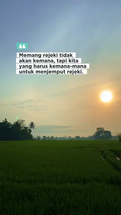 Memang rejeki tidak
