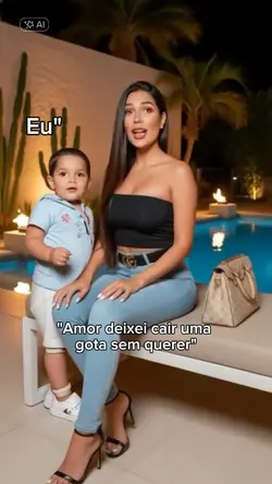 caiu uma gota