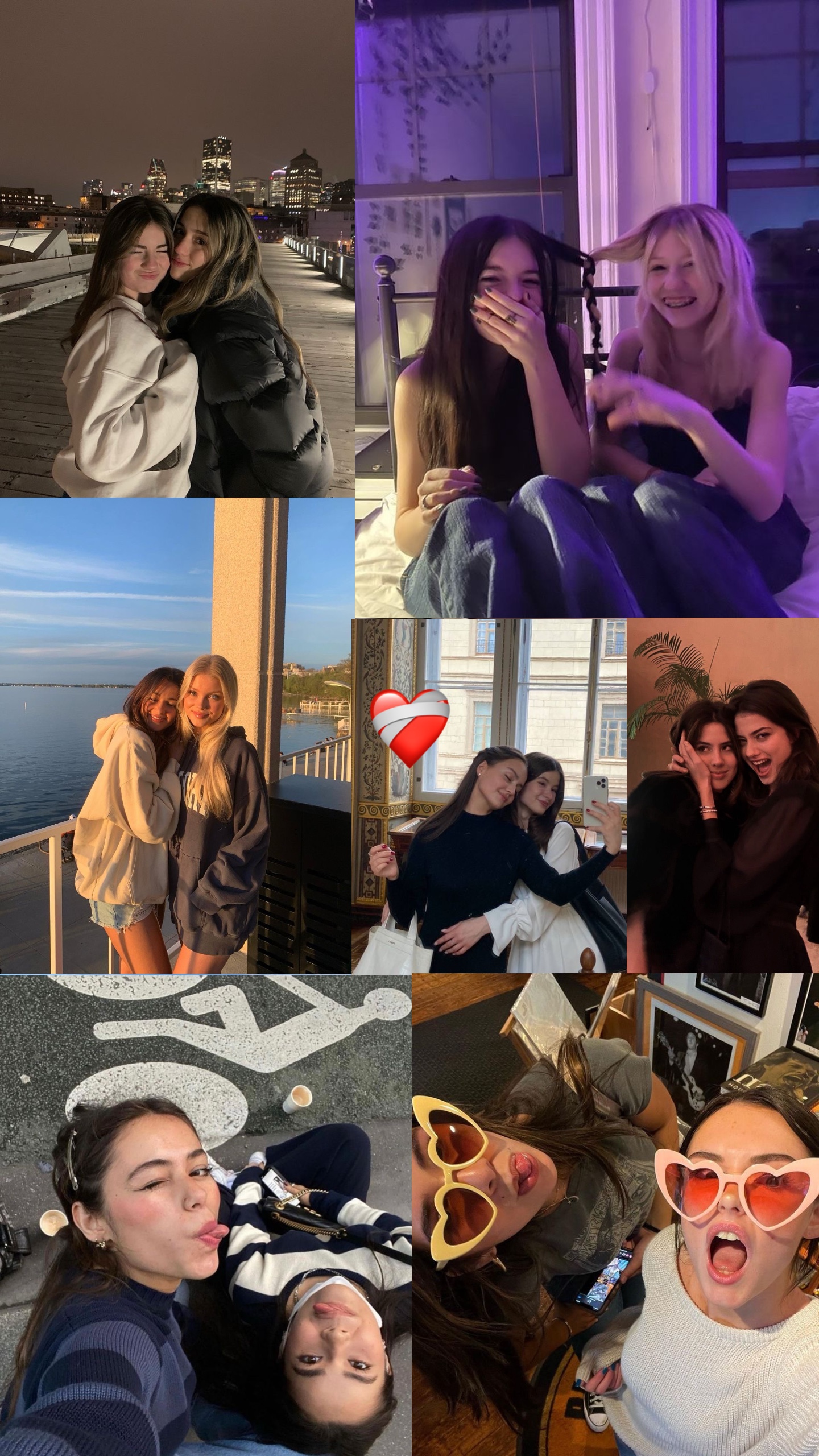 Collage amistad