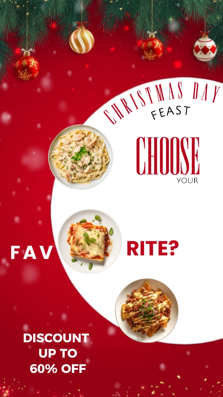 ANÚNCIOS DE COMIDA DE NATAL