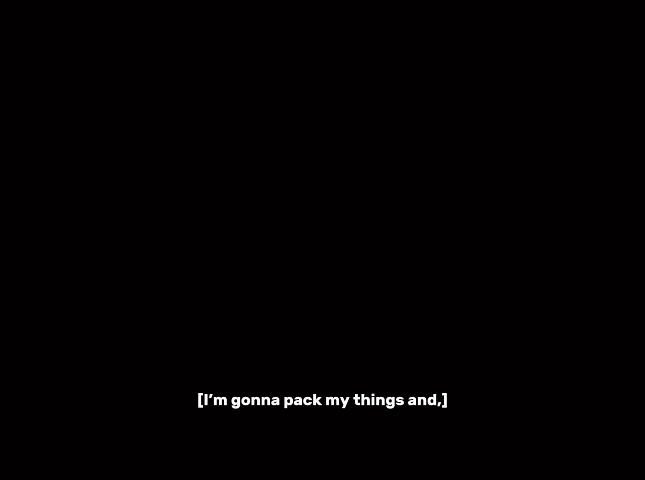Please let me go