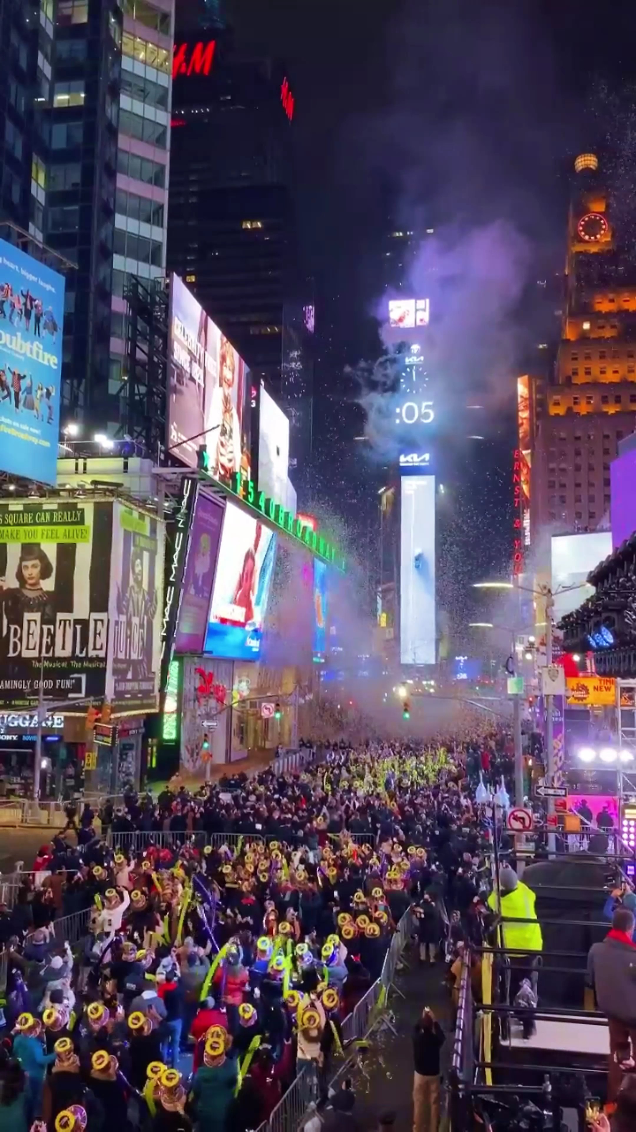 Neujahrs-Countdown