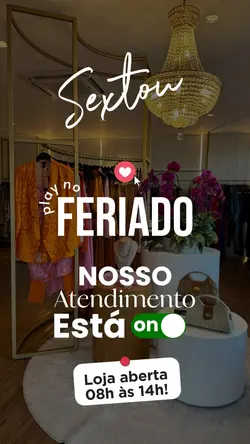 loja aberta feriado 