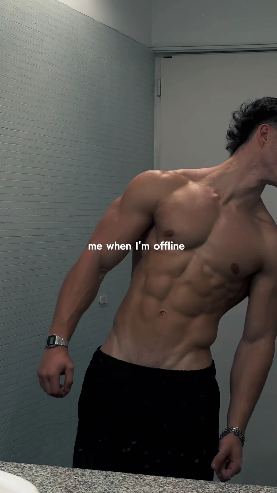 me when I'm offline 