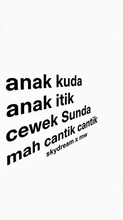 cewek Sunda