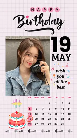 birthday 19 may new