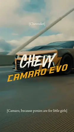 Camaro Evo Rear