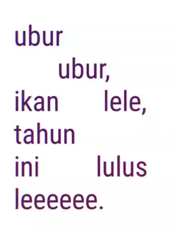 tahun ini lulus 