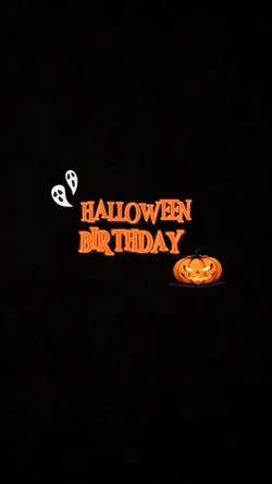 halloween birthday 