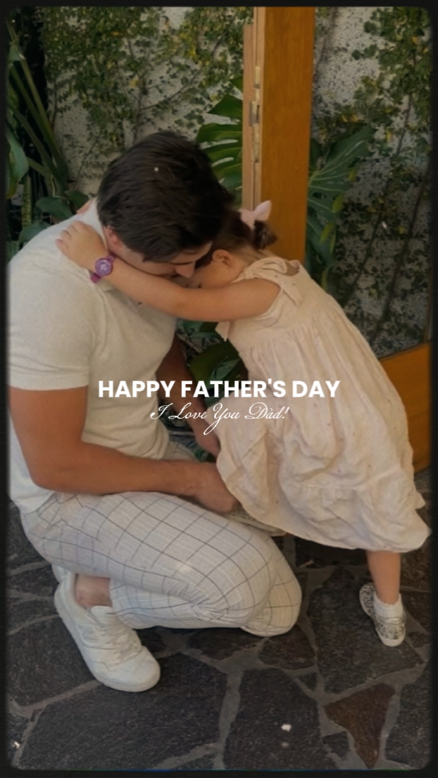 Je t'aime papa!