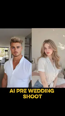 AI Pre wedding shoot