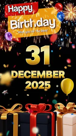 BIRTHDAY 31 DECEMBER