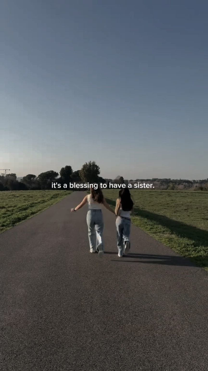 eine Schwester haben
