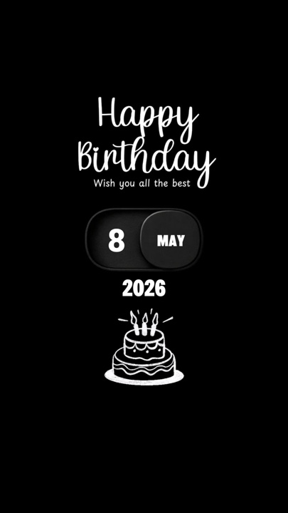 HBD 8 MAY 2026