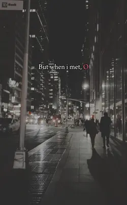 But when i met you