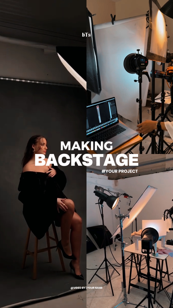 FAZENDO DE BACKSTAGE