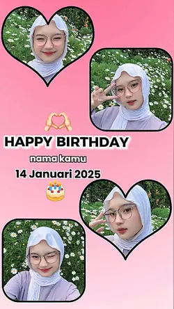 HBD TO ME 14 JANUARI