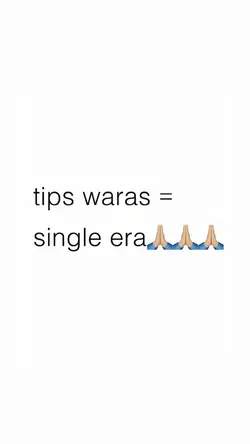 TIPS WARAS SINGLE