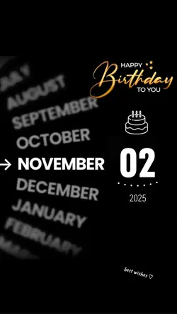 hbd 02 November 2025