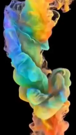 Colorful smoke