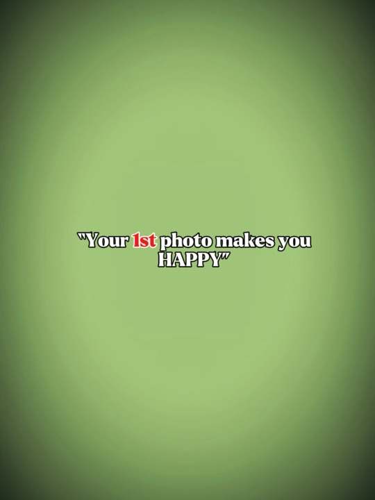1. fotoğrafınız 