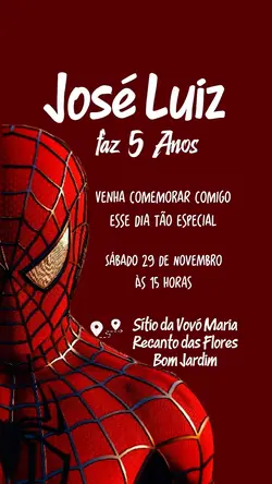 CONVITE ANIVERSÁRIO 