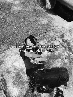 memendam semuanya