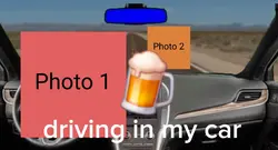 driving in my car