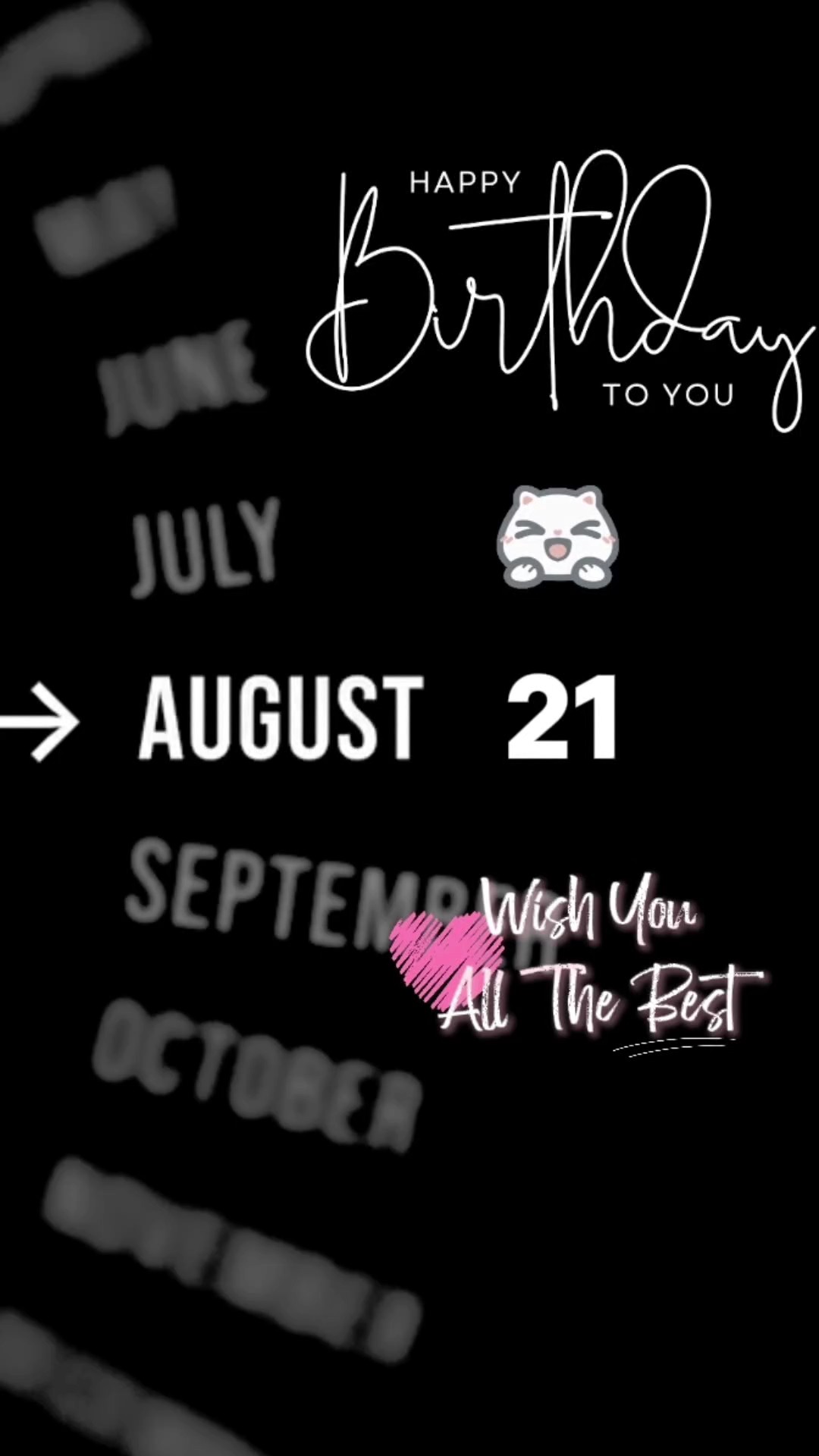 bday 21 august