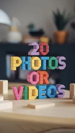 20 photos or videos