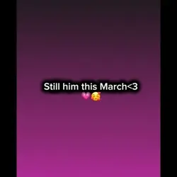 Still him this March