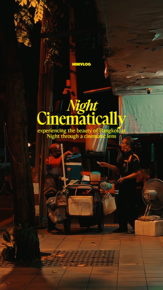 Cinéma Vlog de nuit
