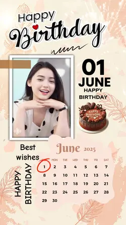 1 JUNE HBD 2025