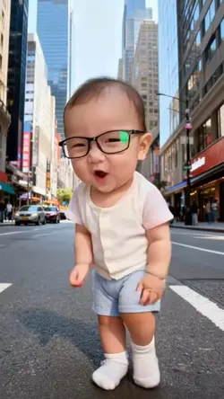 baby dance cute 4k