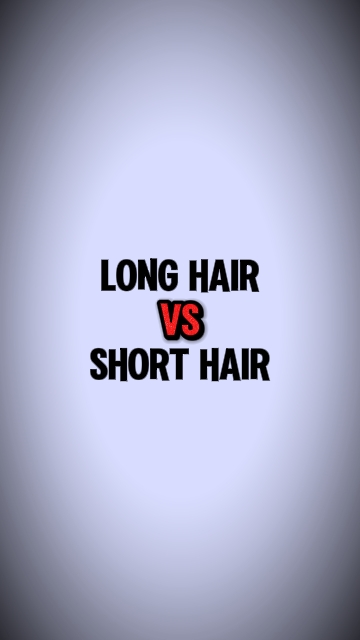 Cabello largo vs corto 