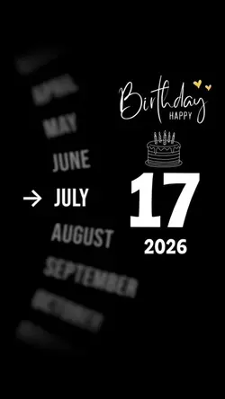 Hbd 17 July 2026 .